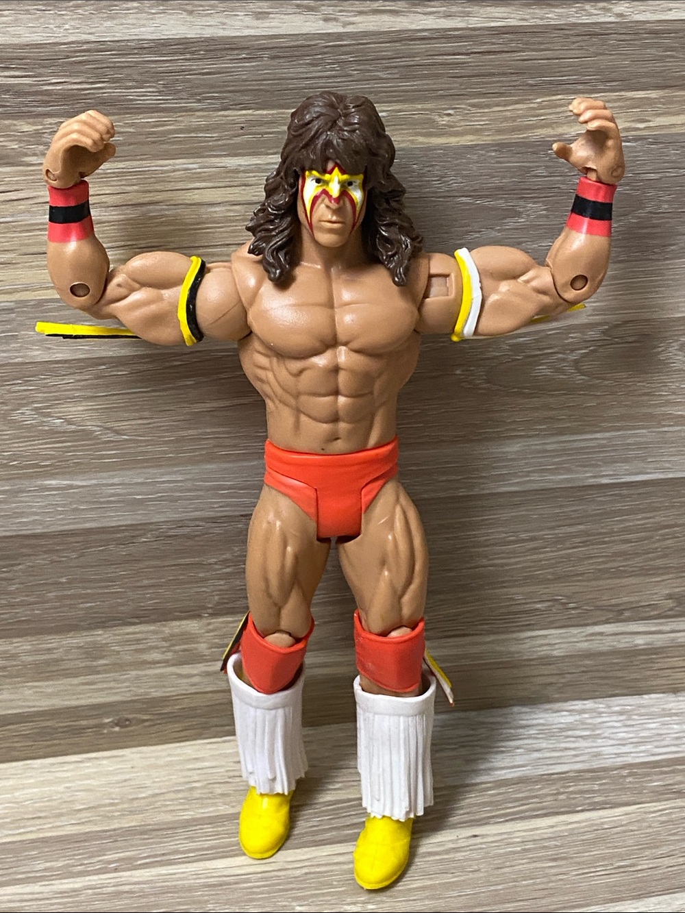 The ultimate warrior action figure WWE WRESTLING TOYS